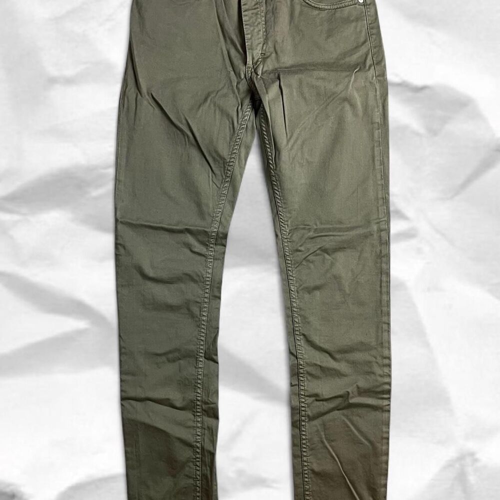 Acne-studios Women's Green and Khaki Trousers